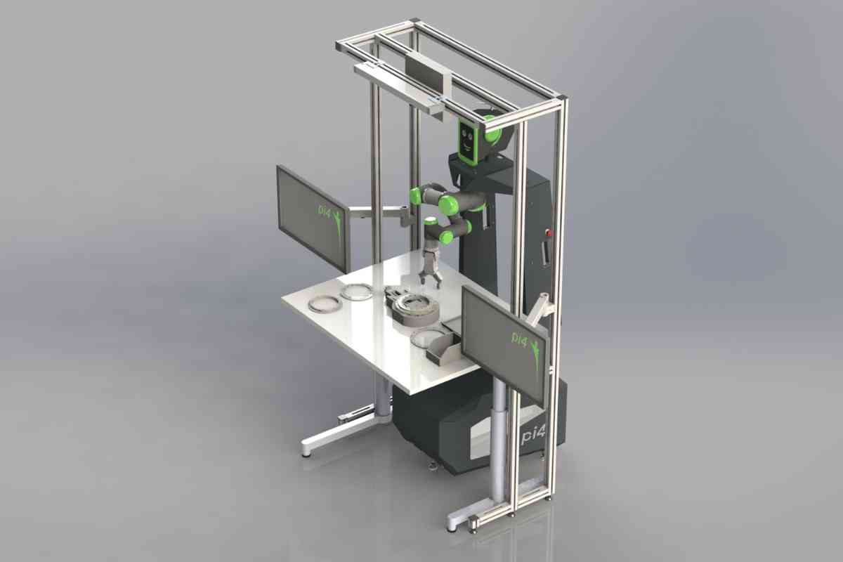 Der EvoFrame-Workerbot4 für die Mensch-Roboter-Kollaboration